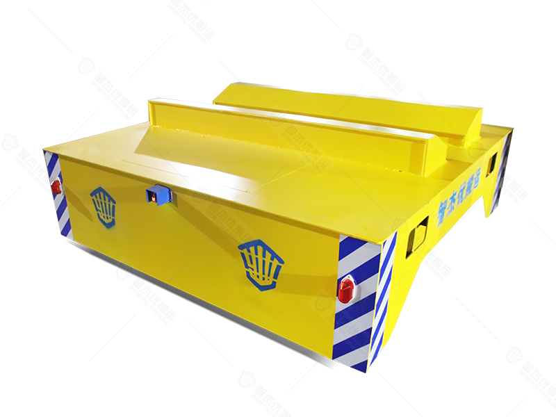 鋼卷線材軌道運輸車試機成功