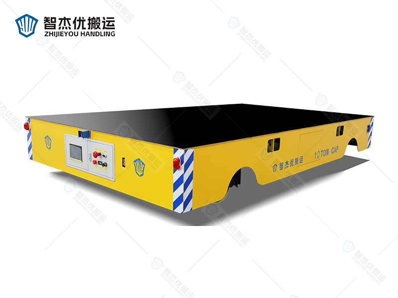 差速轉(zhuǎn)向無(wú)軌電動(dòng)平車(chē)