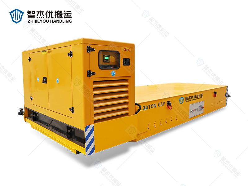 柴油發(fā)電機(jī)供電全向無(wú)軌轉(zhuǎn)運(yùn)車